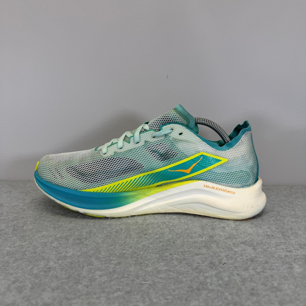 Hoka Cielo Road Running Shoes Womens Shoes Size 9.5 Blue Green 1143490 WCRM - Picture 7 of 10